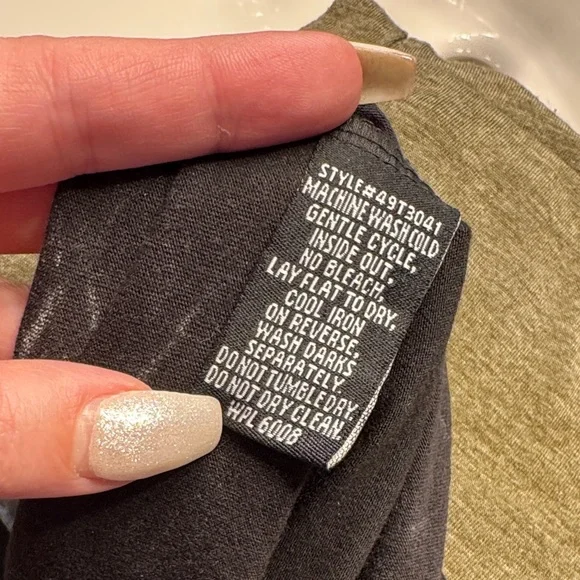 Western Fringe Sleeve 'Let's Rodeo' Aztec Graphic T-Shirt - Picture 5 of 5